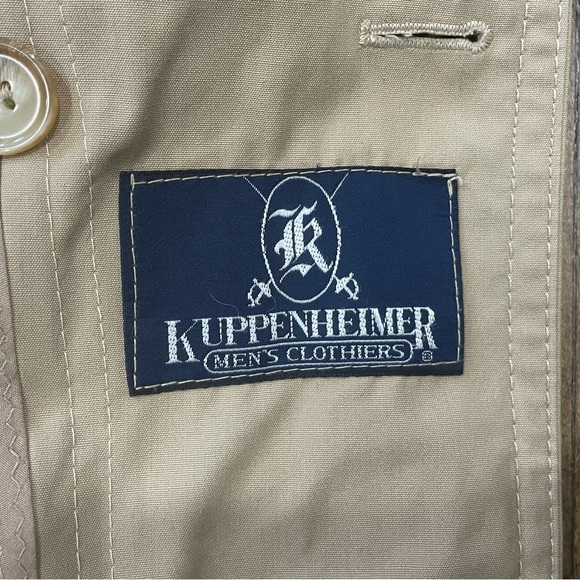 Kuppenheimer German Duster Raincoat High Quality - Picture 3 of 8